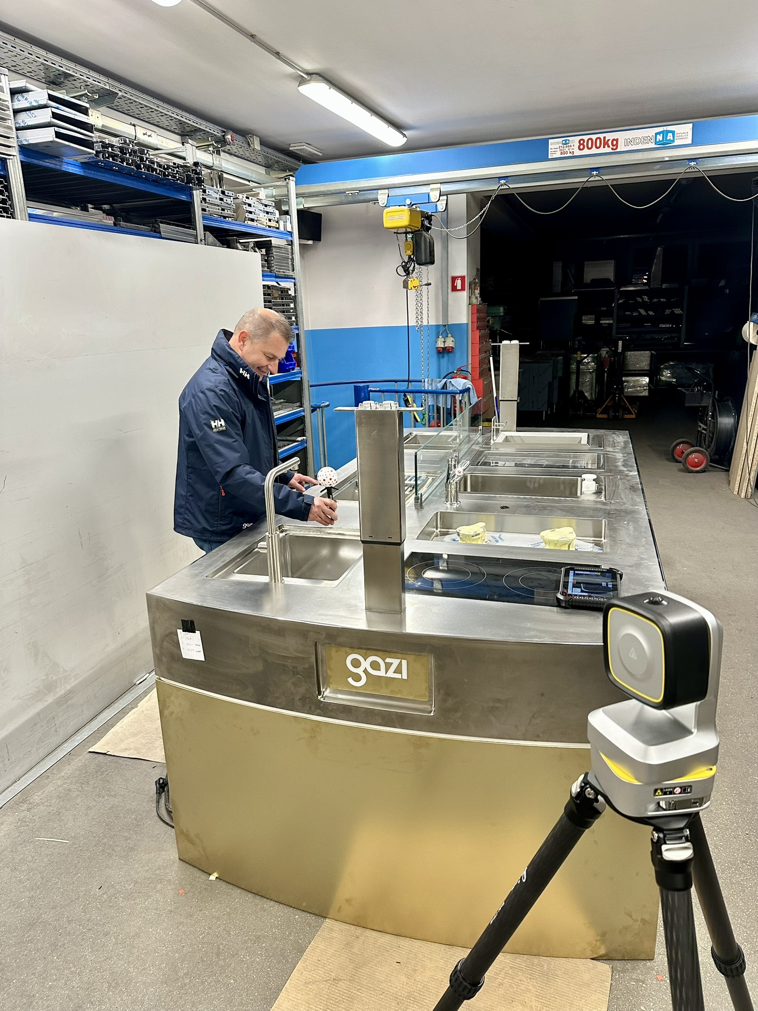 Kuhinjski termični blok – meritve